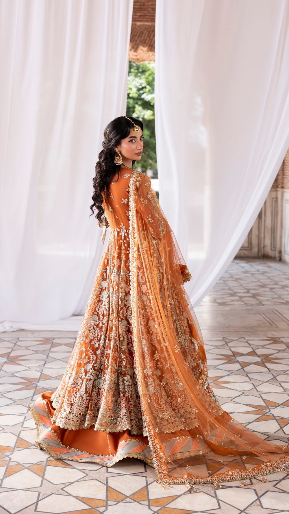 Saffron - Ember Festive Collection by Aylin at #VogueClothingStudio