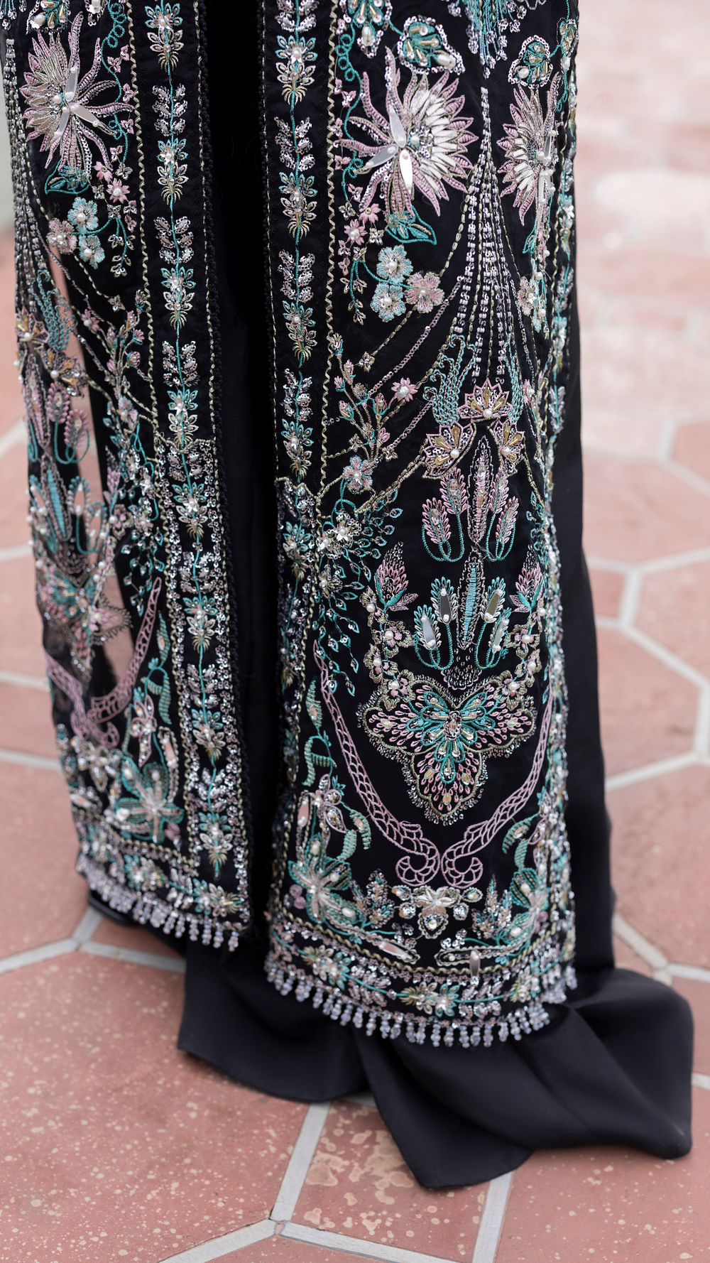 Noir- Ember Festive Collection by Aylin at #VogueClothingStudio