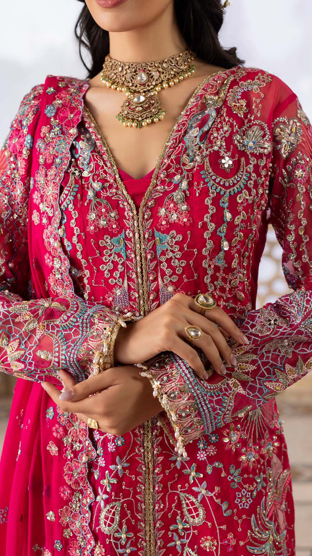 Fuchsia - Ember Festive Collection by Aylin at #VogueClothingStudio