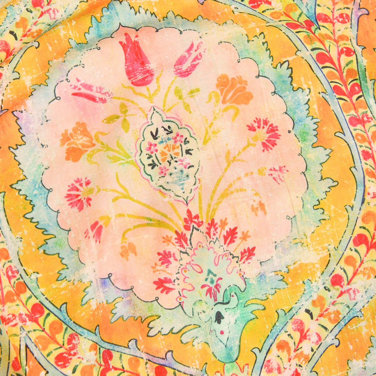 Bed Sheet Queen Persian Burnt Home Collection HOMBEDCLU