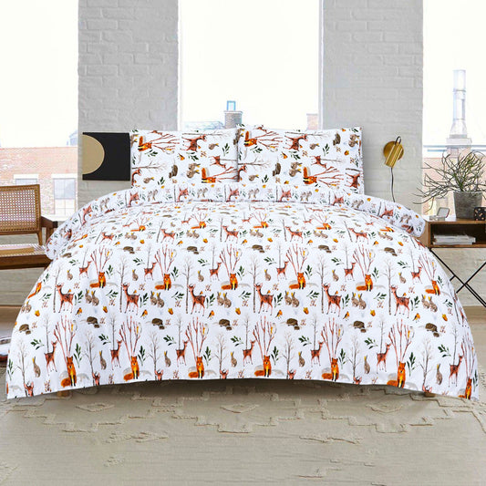 BED SHEET R2G ANIMALS - King Printed Range 144 TC HOMBEDROO