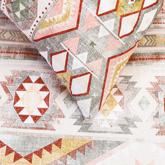 BED SHEET TRIBAL STREAK-Queen Home HOMBEDCLU