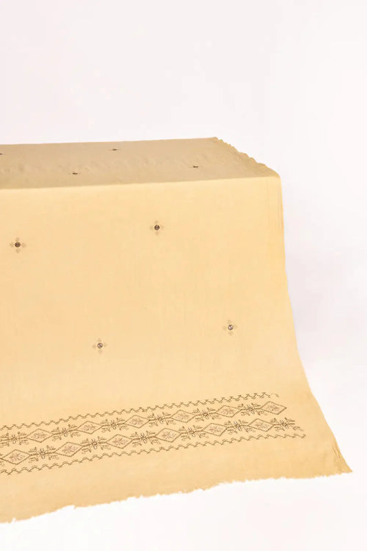 Embroidered Shawl-2 Coral Apparel & Accessories KHAS STORES