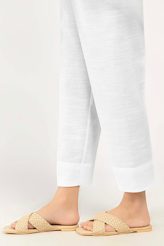 Khaddar Trouser TR-1004 White KHAS STORES