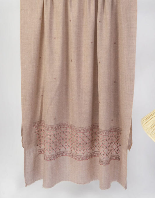 Machine Embroidery SHAWL S-014 Apparel & Accessories KHAS STORES