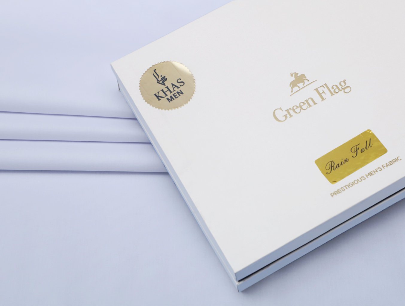 MEN'S SUIT RAINFALL WHITE Fabric FASUNSMEN