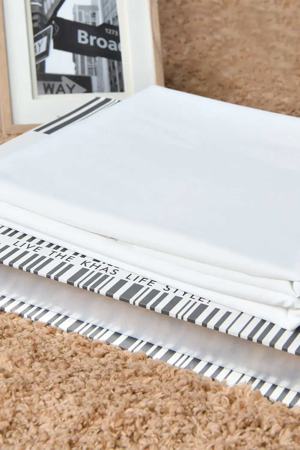 MENS UNSTITCHED SUIT SUMMER SUPERRIOR WHITE KHAS STORES