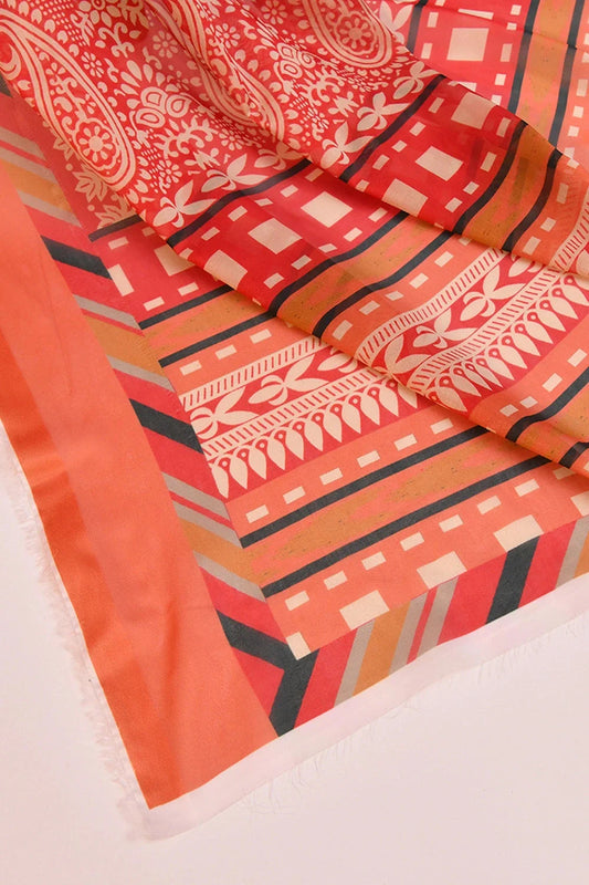 Silk Dupatta KSC-3145 Embroidered KHAS STORES