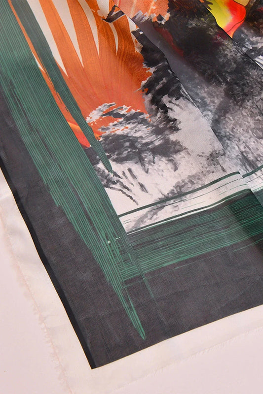 Silk Dupatta KSC-3149 Embroidered KHAS STORES