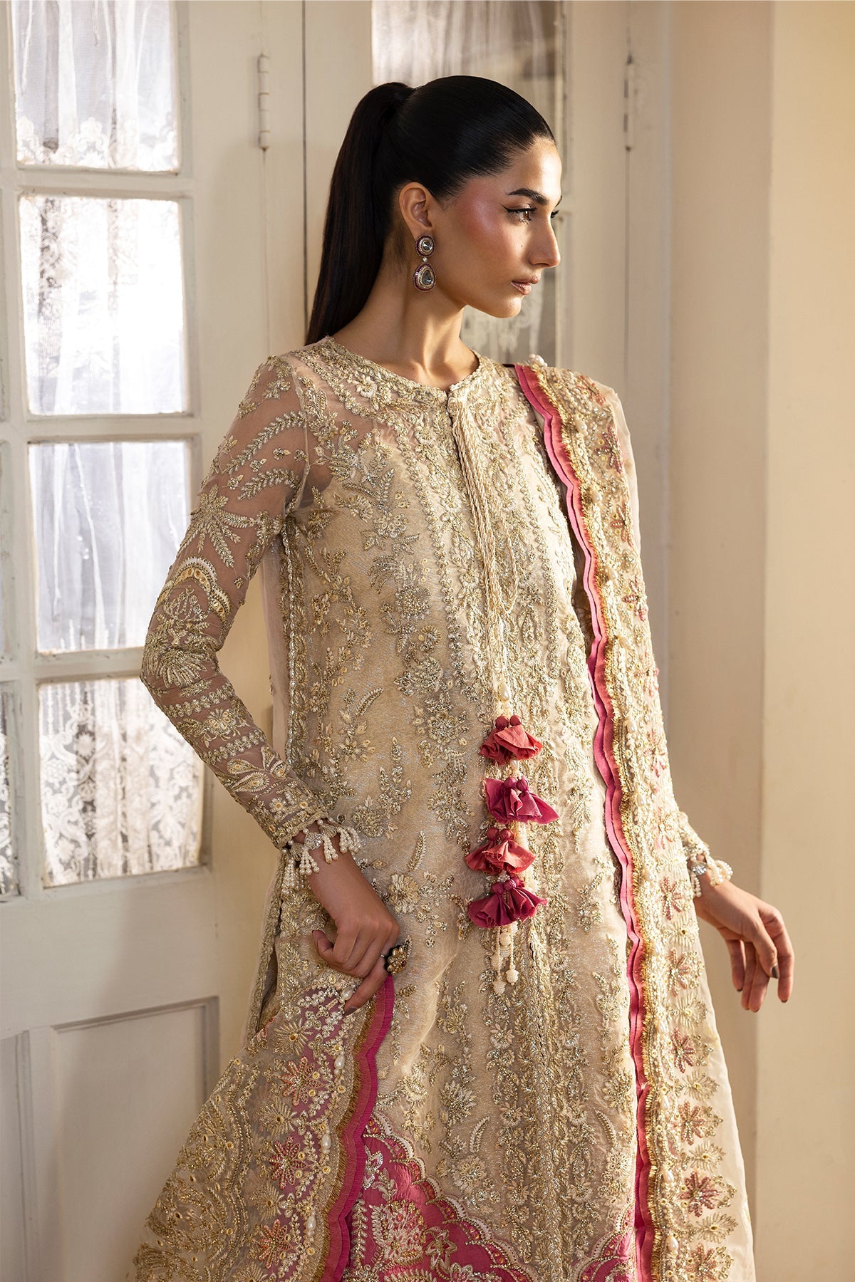 1077-Silkdawn-DASTAN GOI'2025 by Afrozeh at #VogueClothingStudio