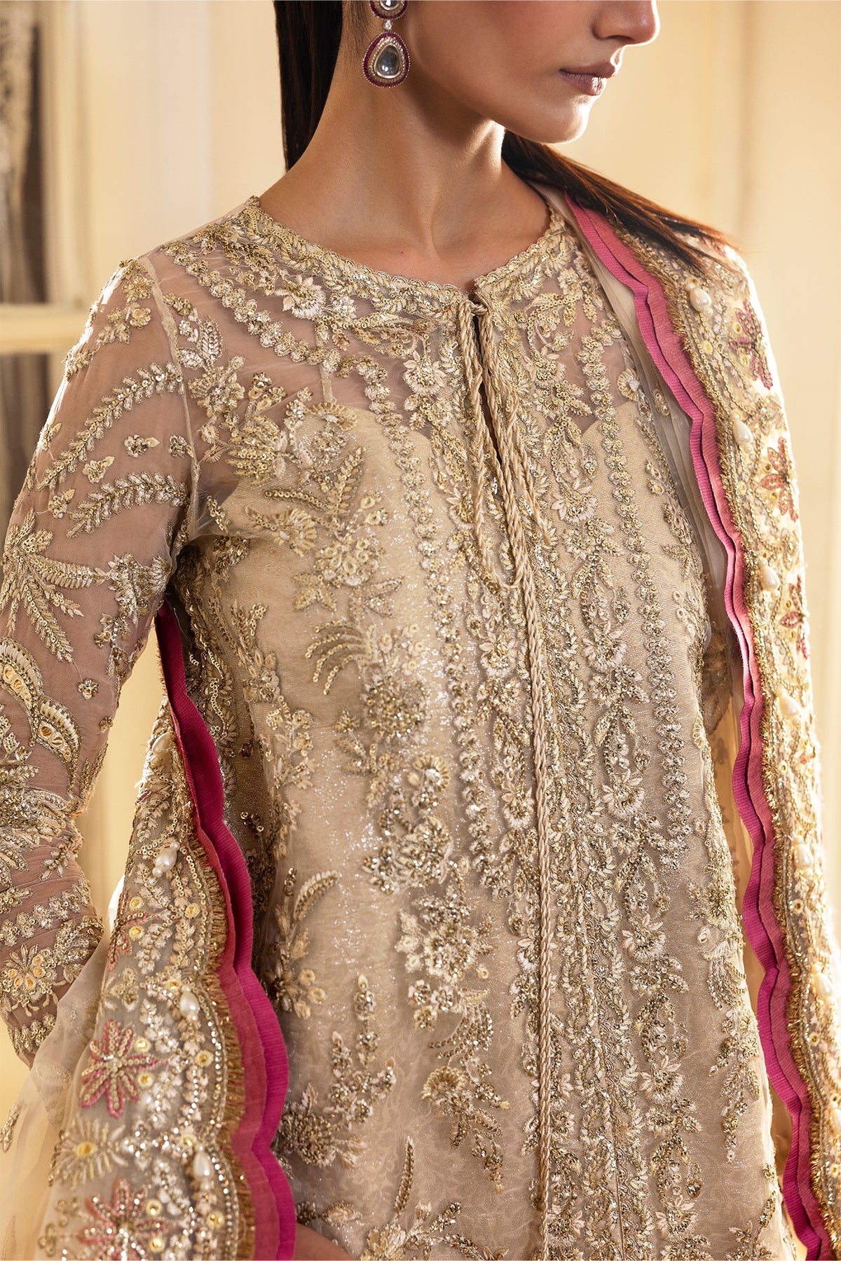 1077-Silkdawn-DASTAN GOI'2025 by Afrozeh at #VogueClothingStudio