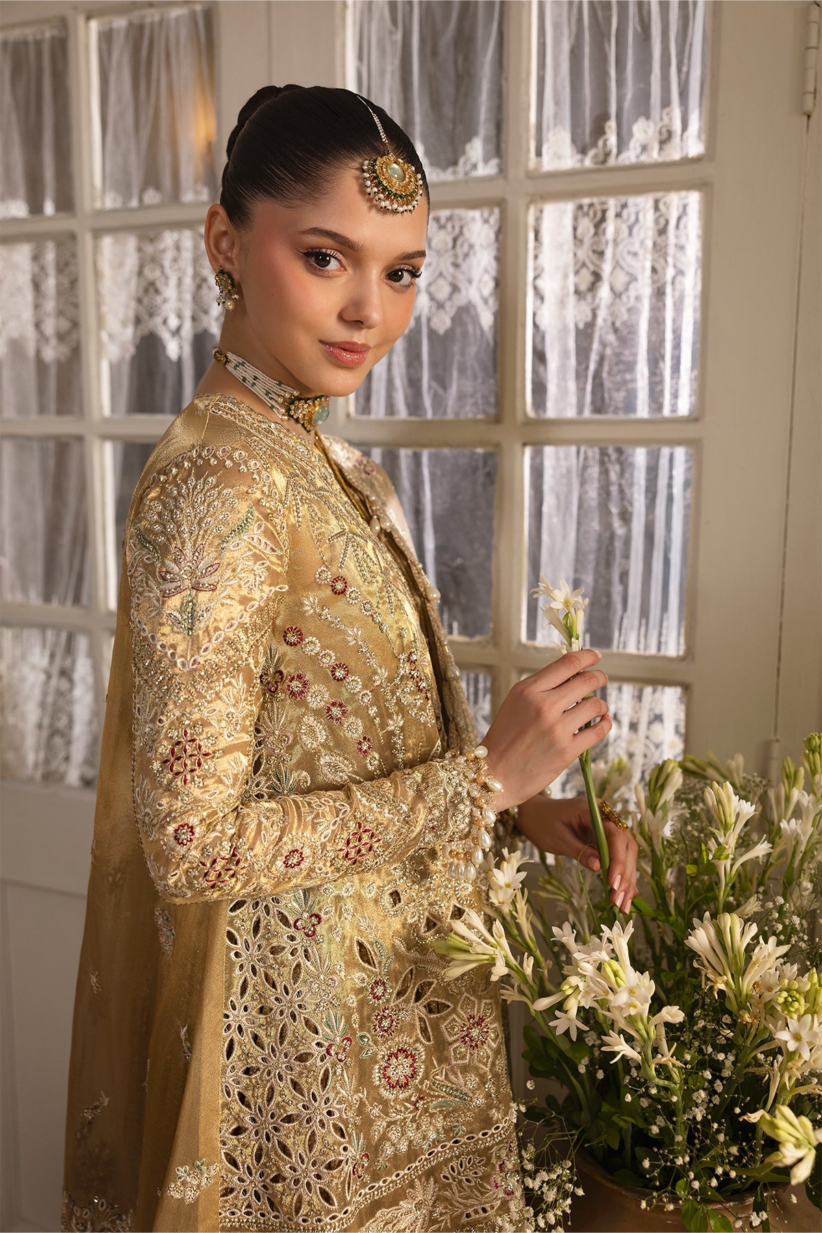 1073-Goldveil-DASTAN GOI'2025 by Afrozeh at #VogueClothingStudio