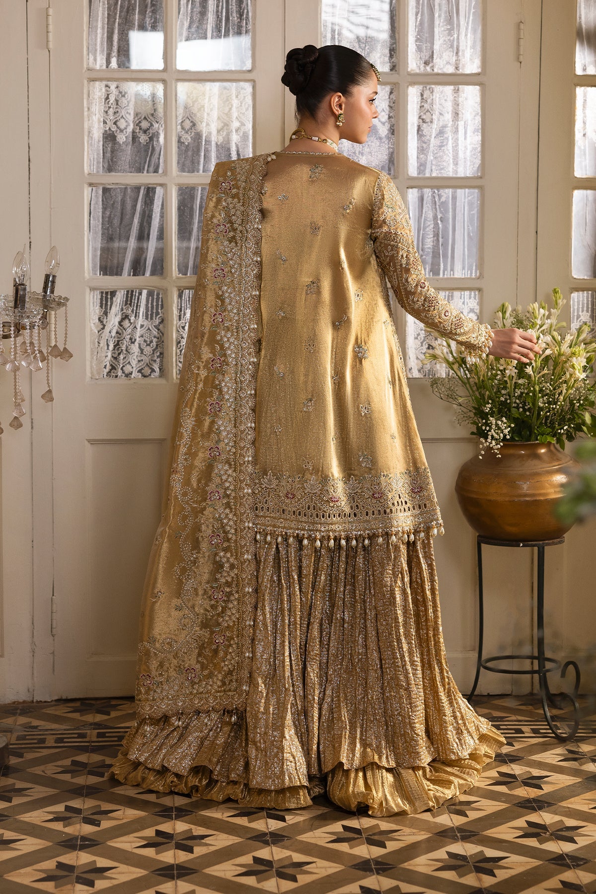 1073-Goldveil-DASTAN GOI'2025 by Afrozeh at #VogueClothingStudio