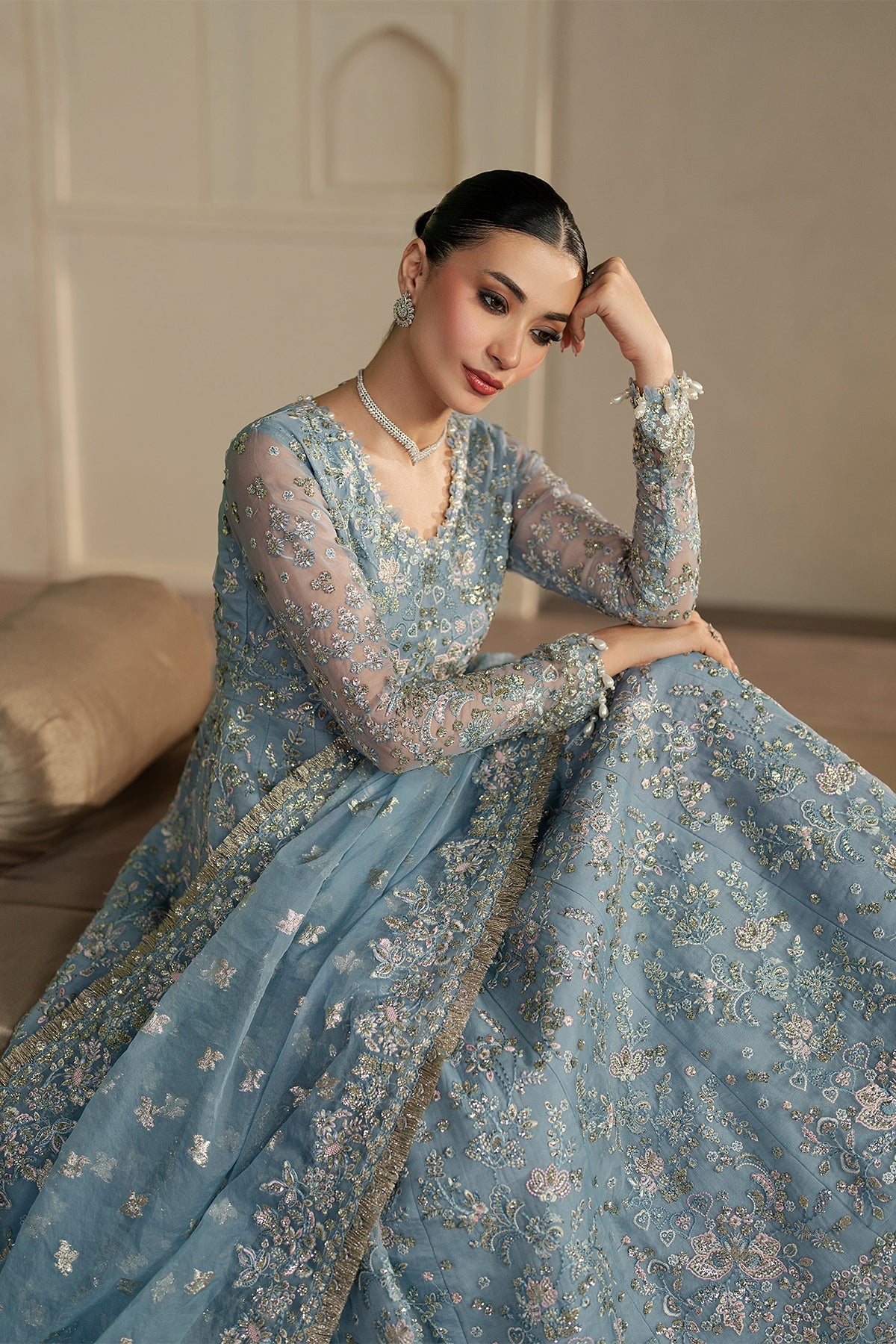 Fursat from Pehli Nazar '25 by Ayzel at #VogueClothingStudio