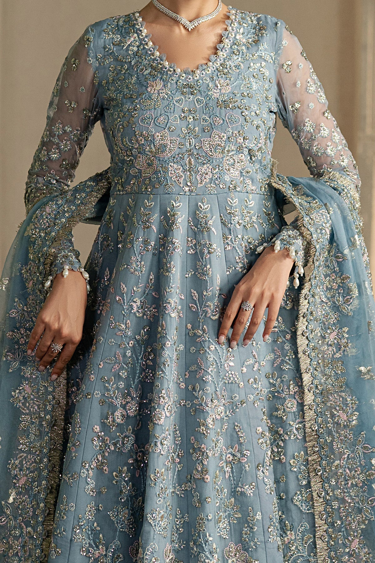 Fursat from Pehli Nazar '25 by Ayzel at #VogueClothingStudio