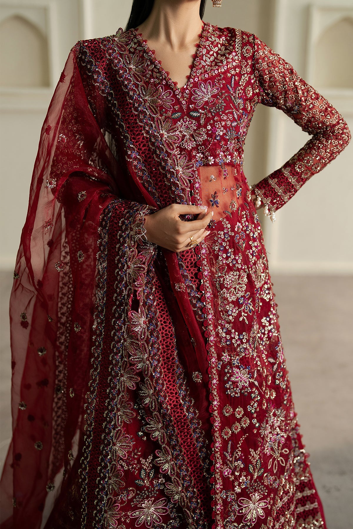 Naqqash from Pehli Nazar '25 by Ayzel at #VogueClothingStudio