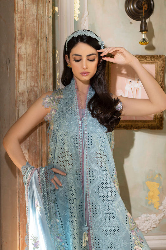 L23-15A DESIGN 15A SOBIA NAZIR LUXURY LAWN 2023 UNSTITCHED