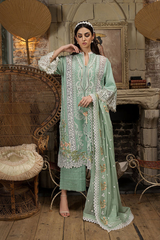 L23-1A DESIGN 1A SOBIA NAZIR LUXURY LAWN 2023 UNSTITCHED