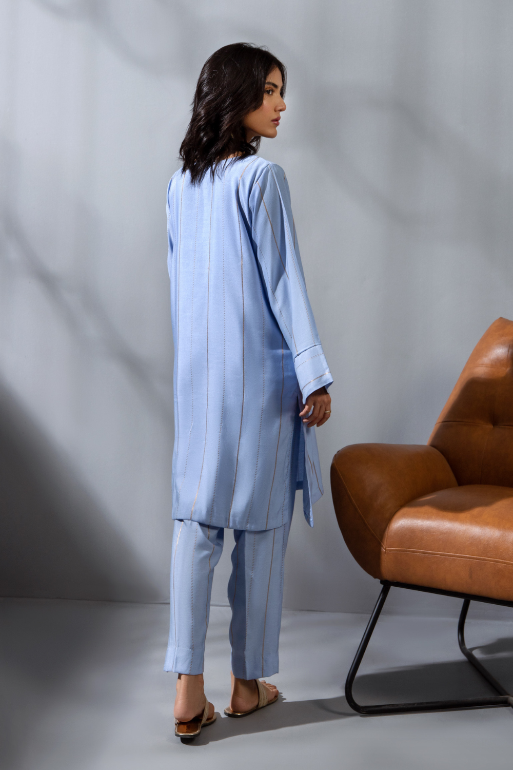 2 PC Stitched | Yarn Dyed Fancy Jacquard Shirt + Trouser