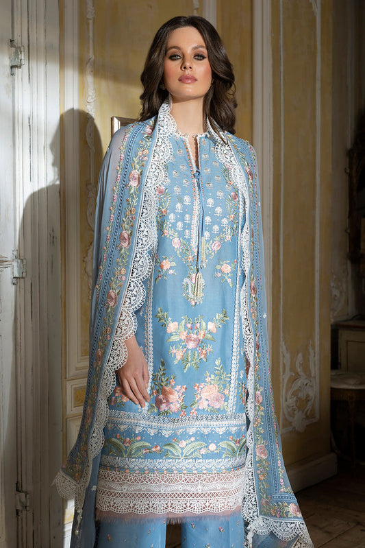 L23-3A DESIGN 3A SOBIA NAZIR LUXURY LAWN 2023 UNSTITCHED