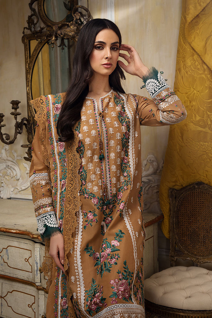 L23-3B DESIGN 3B SOBIA NAZIR LUXURY LAWN 2023 UNSTITCHED