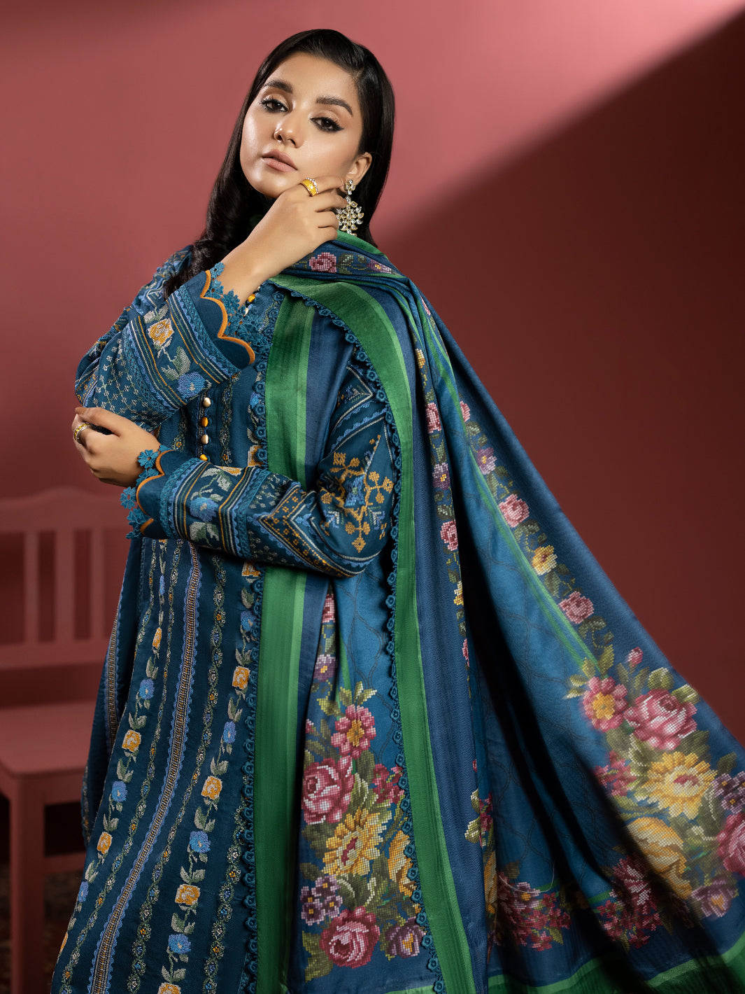 MAHA | 3PC Unstitched