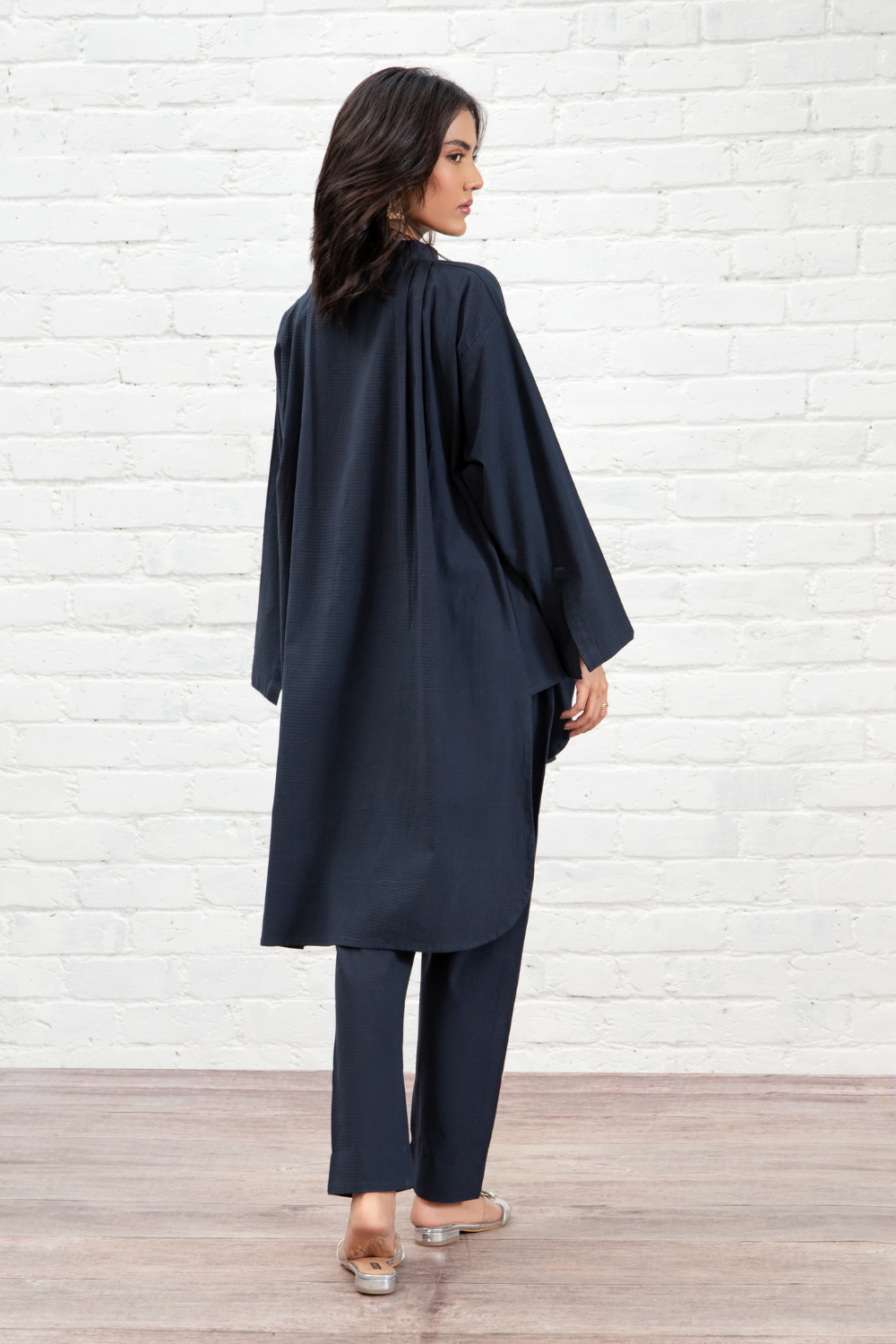 2 PC Stitched | Dyed Cambric Cotton Shirt + Trouser