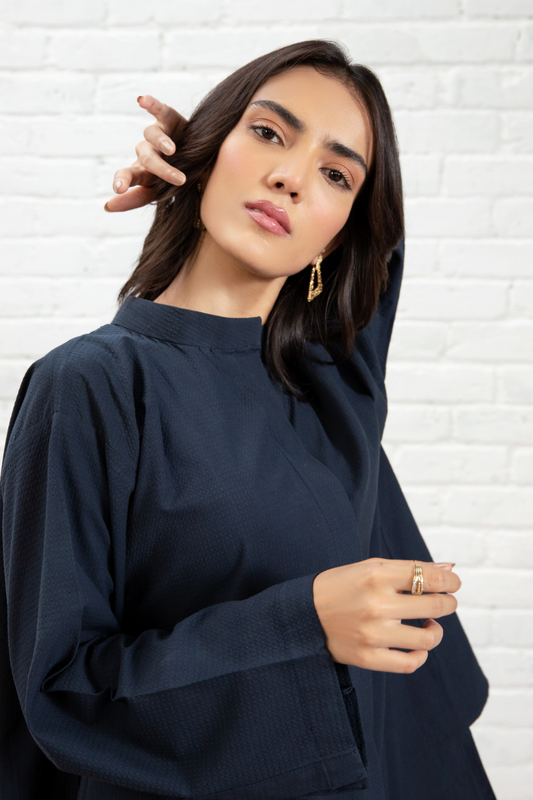 2 PC Stitched | Dyed Cambric Cotton Shirt + Trouser