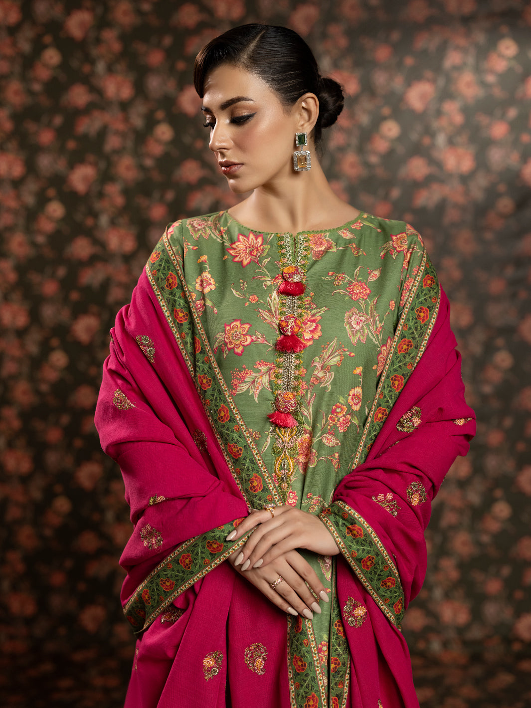 ADEERA | 3PC Unstitched