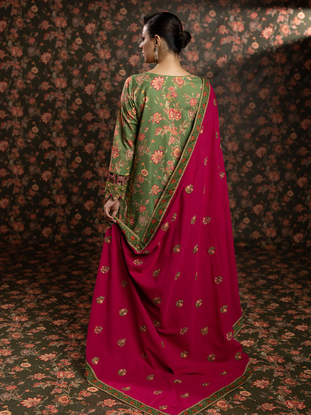 ADEERA | 3PC Unstitched