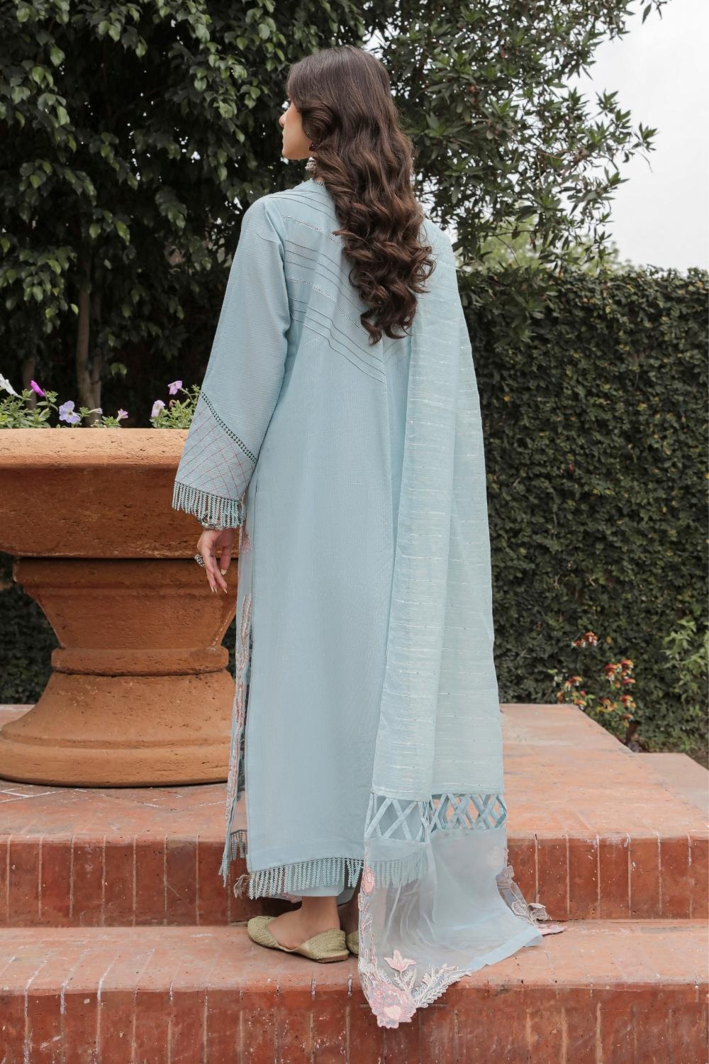 3 PC STITCHED | EMBROIDERED LAWN SUIT