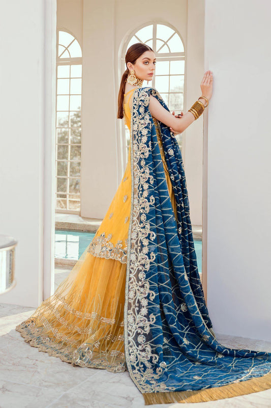 Bridal Lehenga - Exotic Deep (D-03) by Maryum N Maria priced at 19900.00