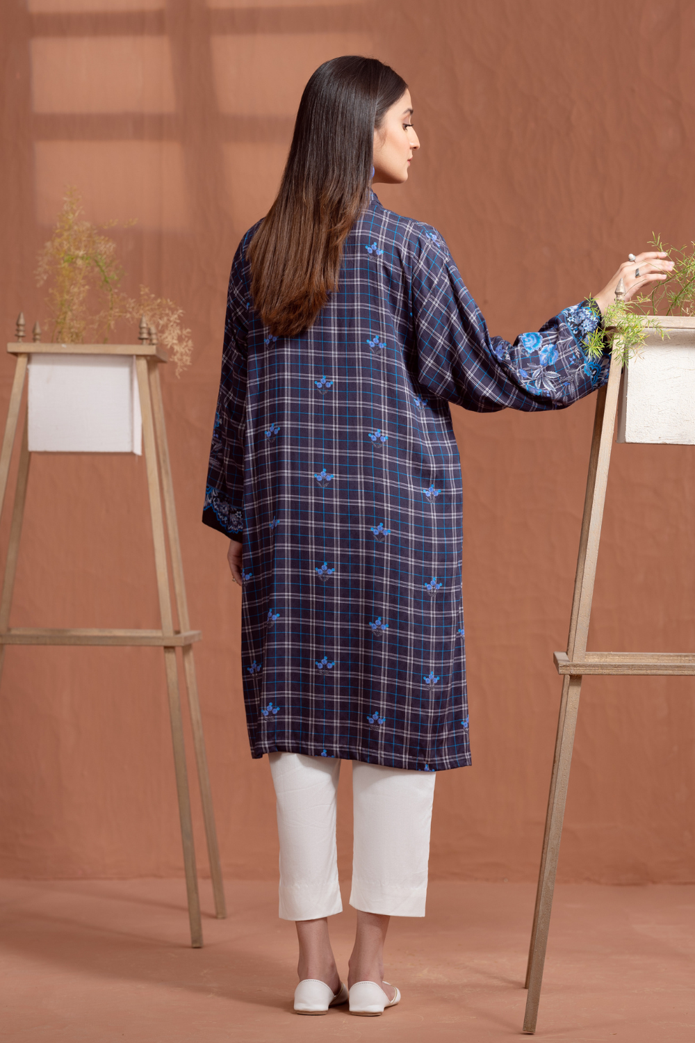 1 PC Unstitched | Printed Jacquard Shirt