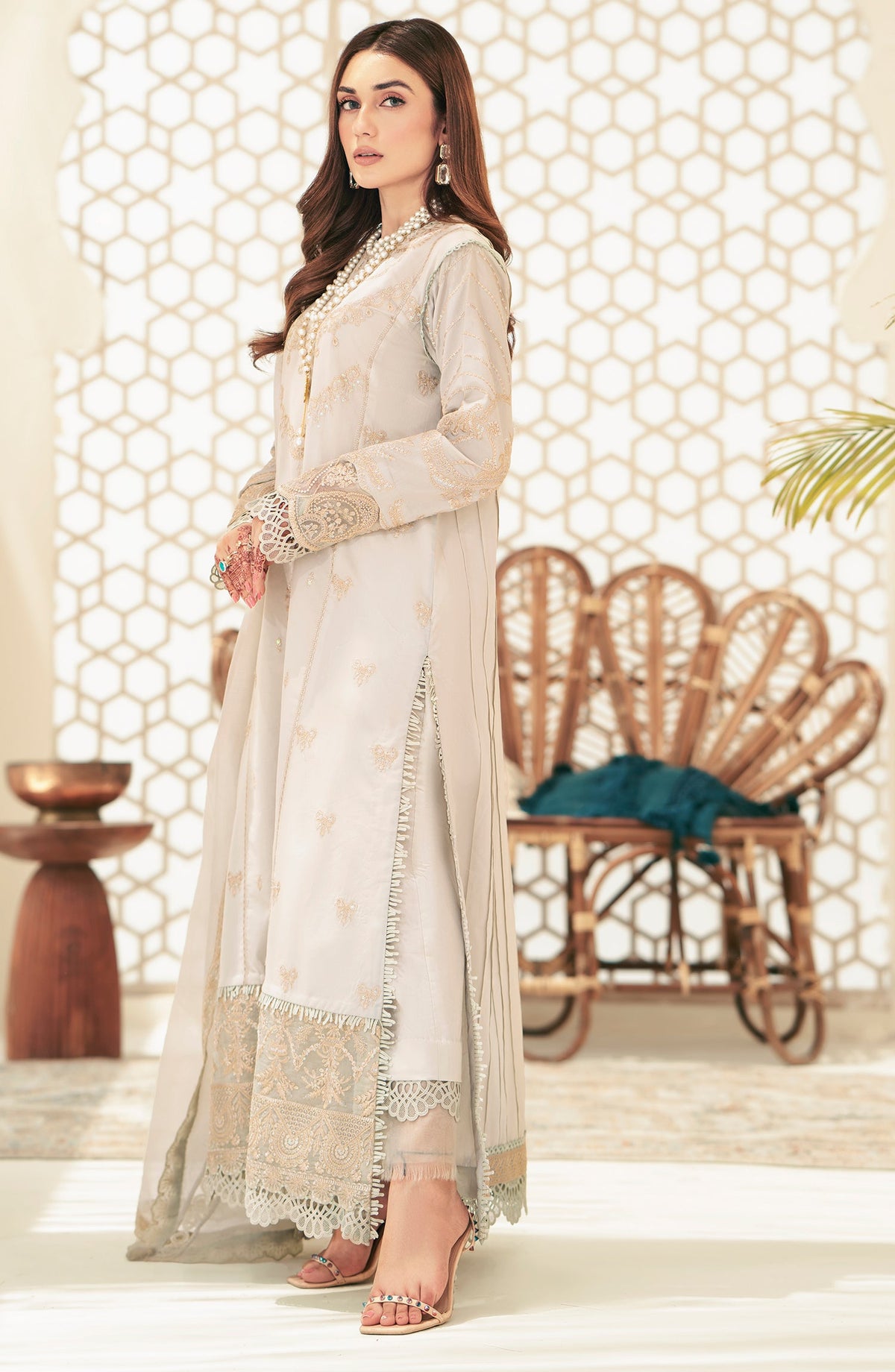 Formal Dress - Classic Ecru (MLFD-121) Maryum N Maria