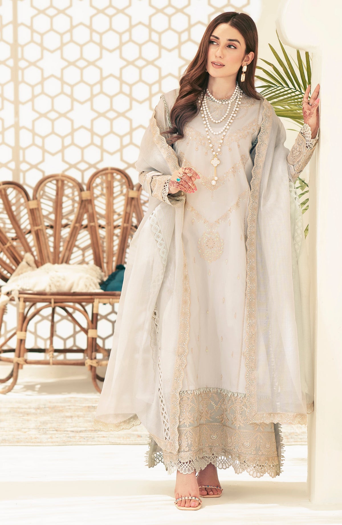 Formal Dress - Classic Ecru (MLFD-121) Maryum N Maria