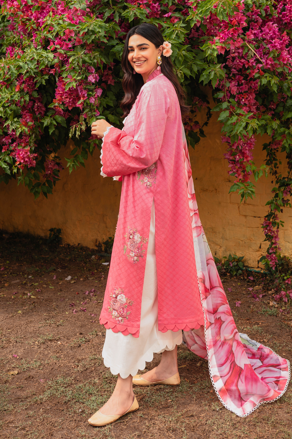 3 PC Stitched | Formal Embroidered Suit