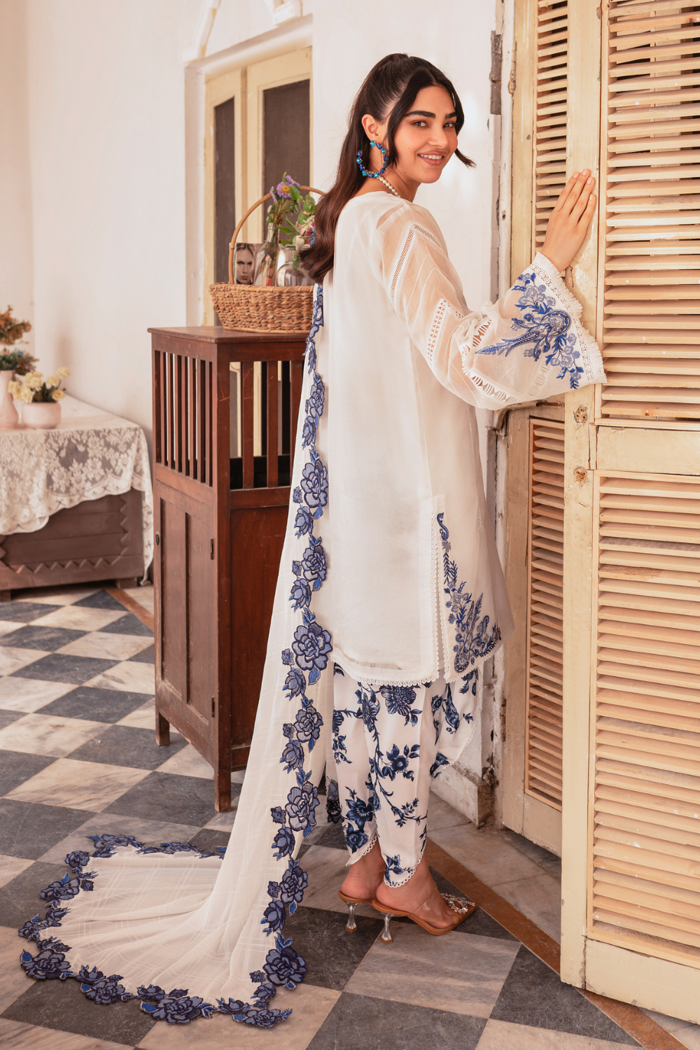 3 PC Stitched | Formal Embroidered Suit