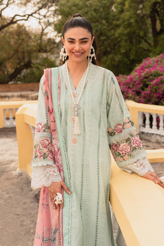 3 PC Stitched | Formal Embroidered Suit