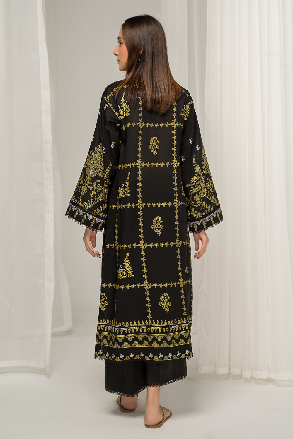 1 PC Unstitched | Printed Lawn Shirt