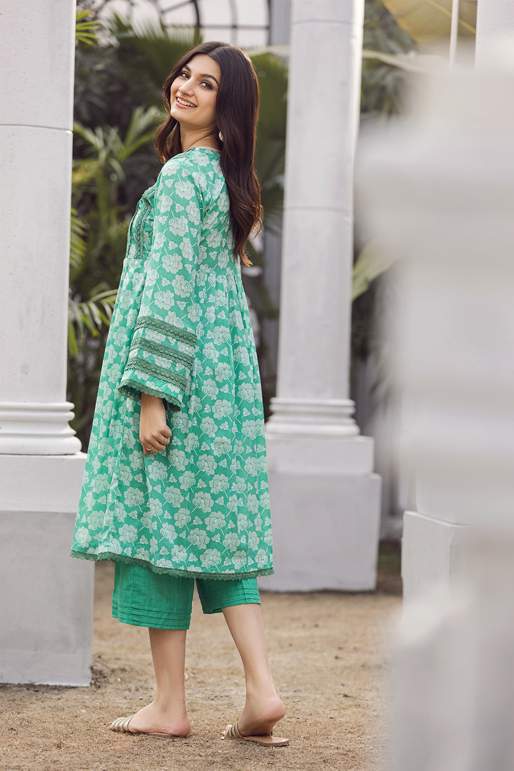 2 PC Unstitched | Printed Shirt + Printed Trouser