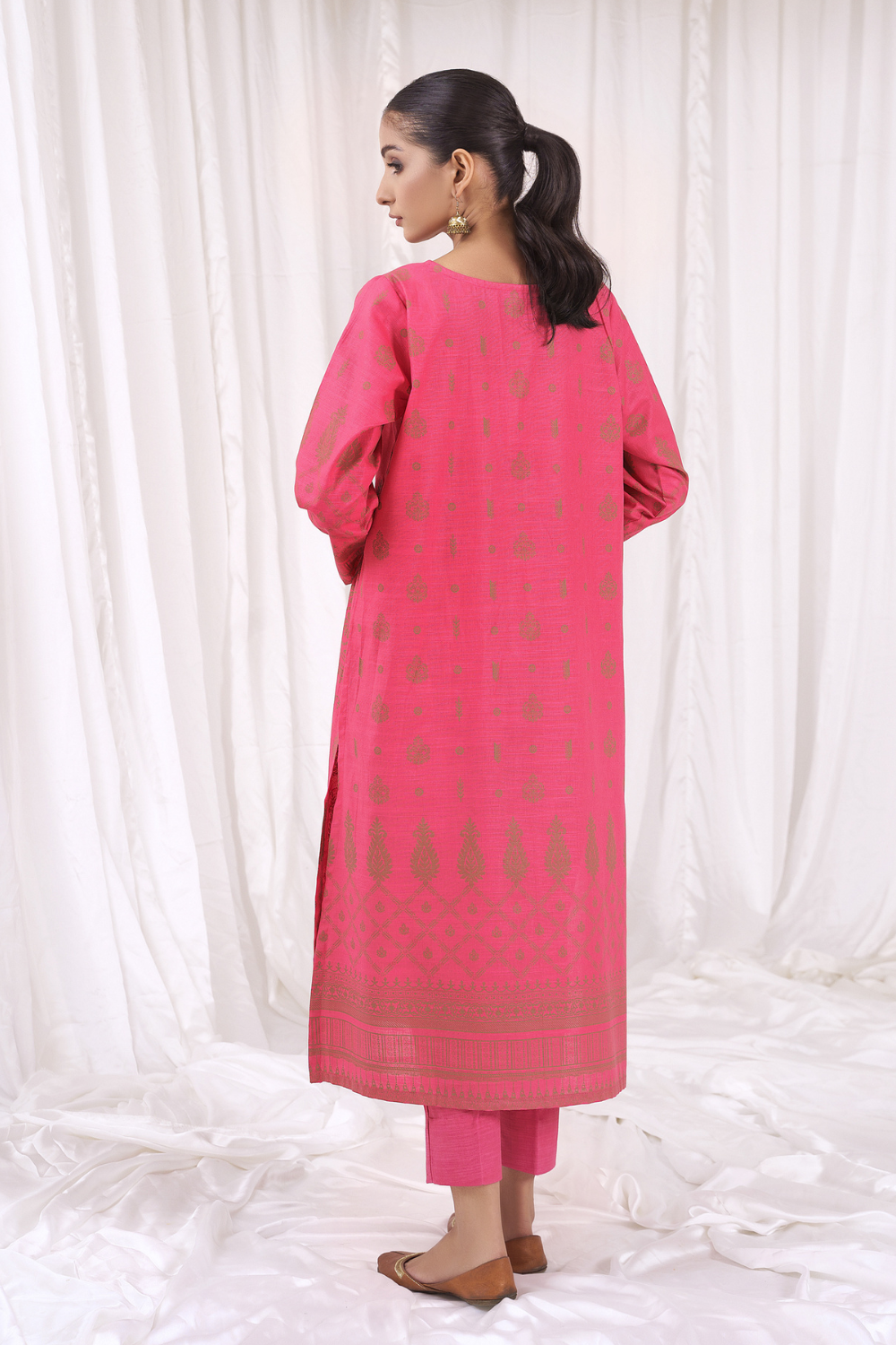 1 PC Unstitched | Printed Khaddar Shirt