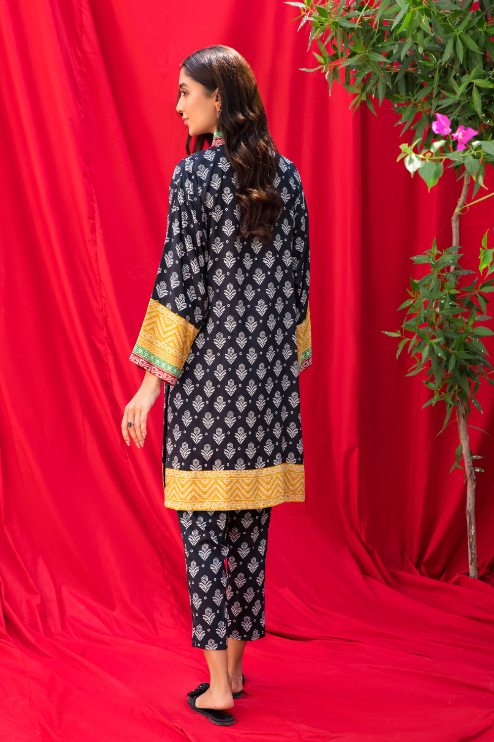 2 PC Unstitched | Printed Linen Suit