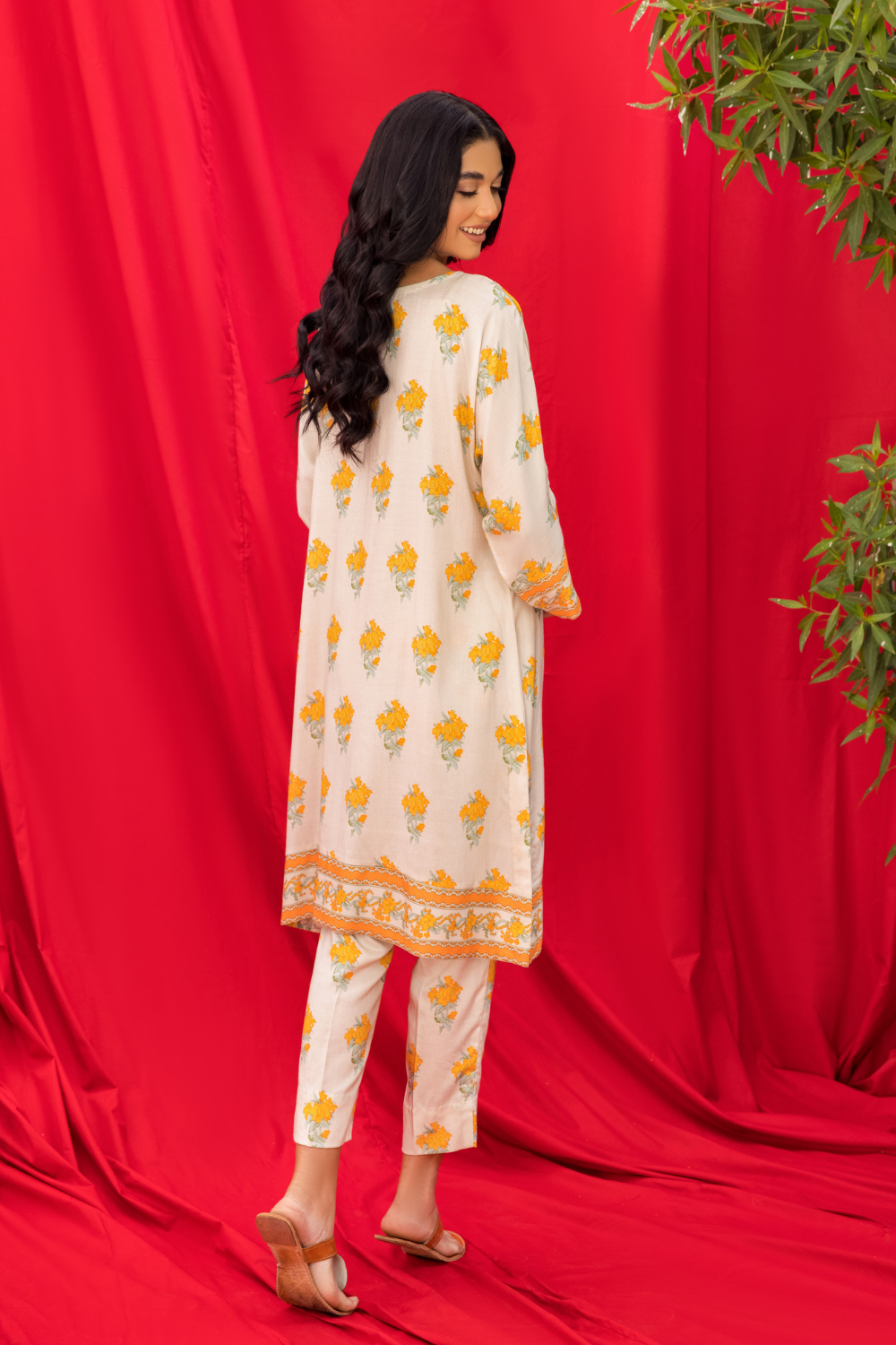 2 PC Unstitched | Printed Linen Suit