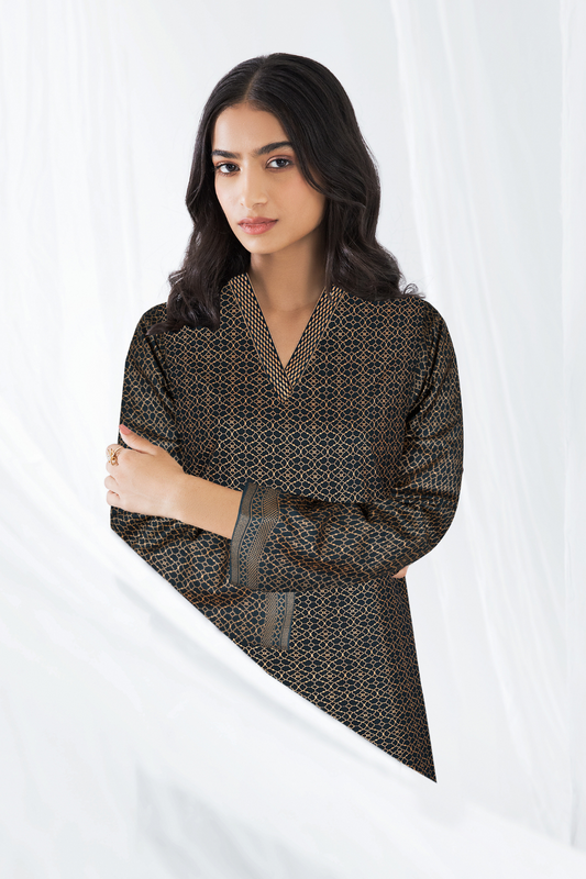 2 PC Unstitched | Printed Linen Shirt + Trouser