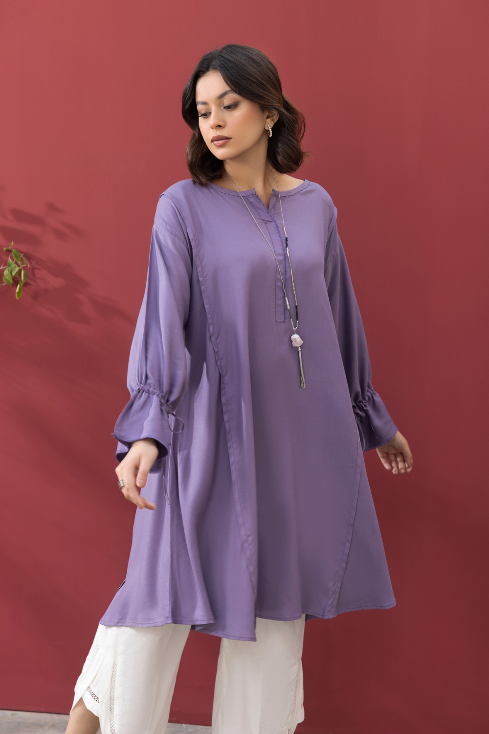 1 PC Stitched | Crepe Shirt