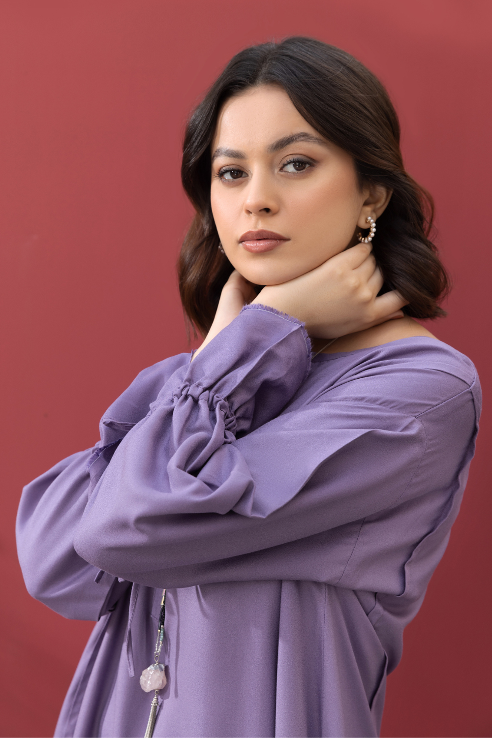 1 PC Stitched | Crepe Shirt