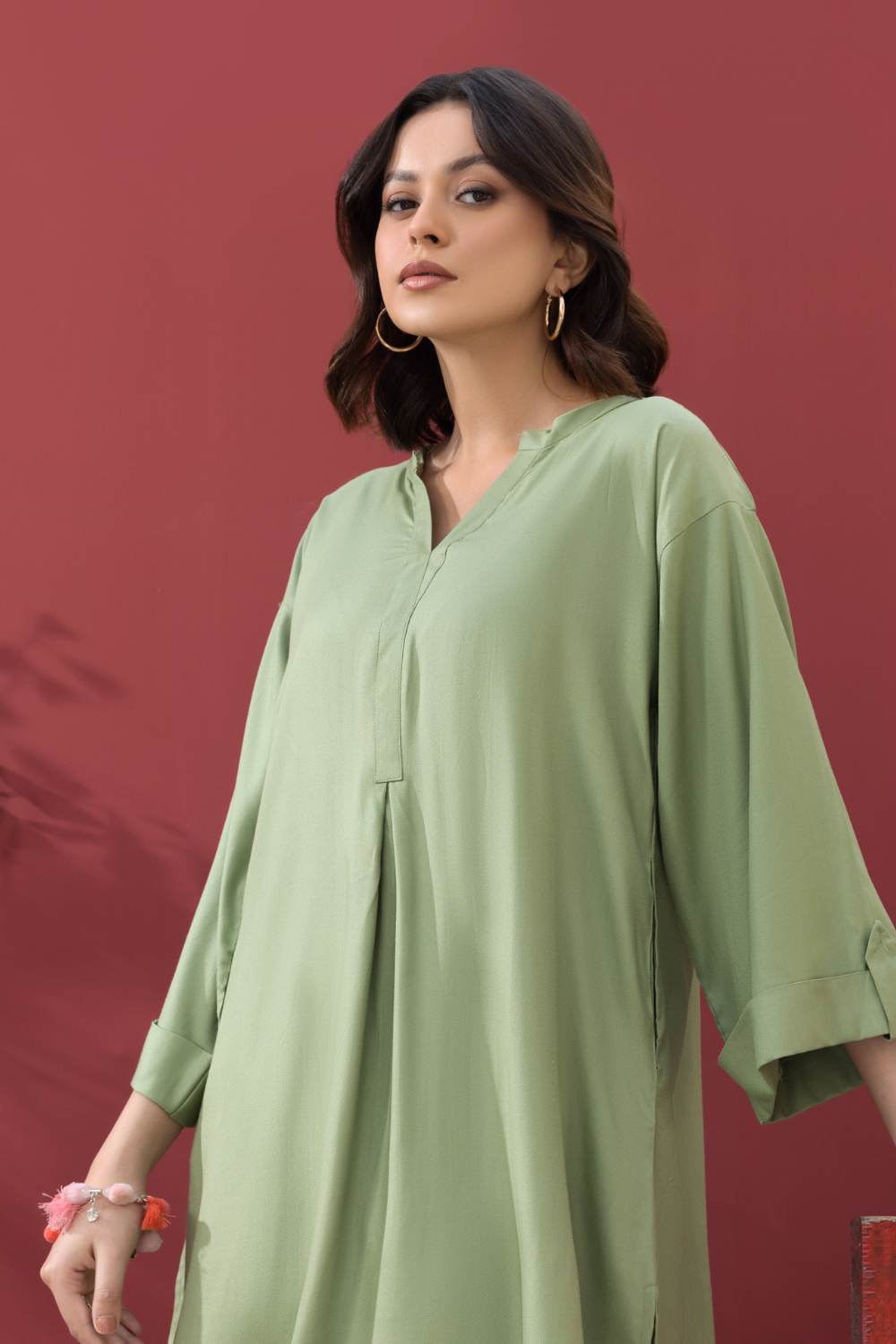 1 PC Stitched | Crepe Shirt