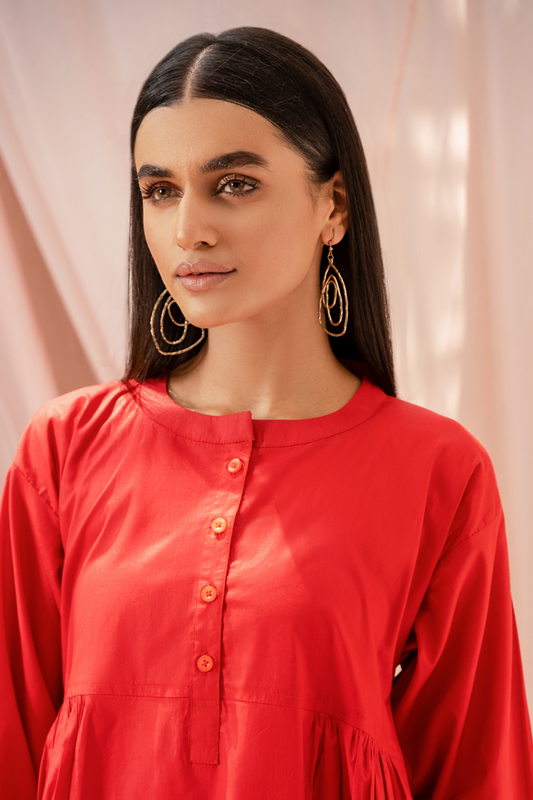 2 PC Stitched | Basic Cotton Shirt + Trouser