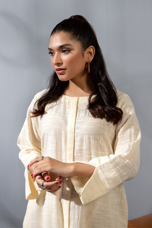 2 PC Stitched | Dyed Cambric Cotton Shirt + Trouser