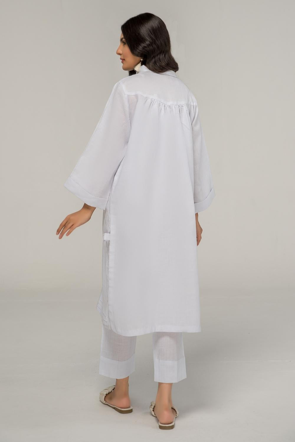 2 PC Stitched | Basic Cotton Shirt + Trouser